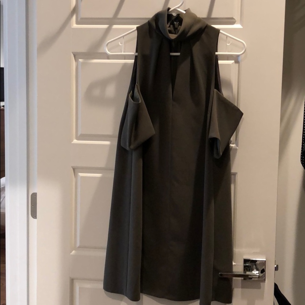 Topshop cold shoulder dress